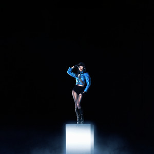 Cover artwork for Burning Blue by Mariah the Scientist
