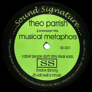 MUSICAL METAPHORS / THEO PARRISH / セオ・パリッシュ / 2025リプレス