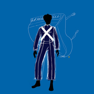 Cover artwork for 7 piano sketches by André 3000