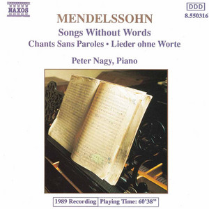 Écouter "Lieder ohne Worte (Songs without Words), Book 2, Op. 30: No. 7 in E-Flat Major, Op. 30, No. 1" de Felix Mendelssohn