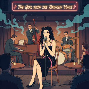 The girl with the broken voice artwork