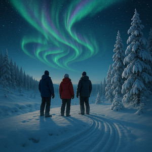 Tourists in the Frozen North — kansikuva