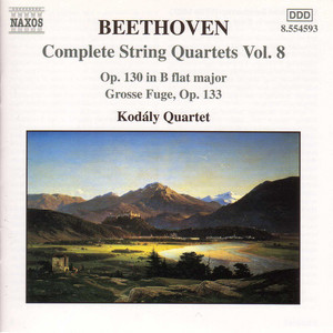 Écouter "String Quartet No. 13 in B-Flat Major, Op. 130: II. Presto" de Ludwig van Beethoven