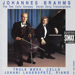 Écouter "Brahms: 5 Lieder, Op. 49: No. 4, Wiegenlied (Arr. Mørk for Piano & Cello)" de Heitor Villa‐Lobos