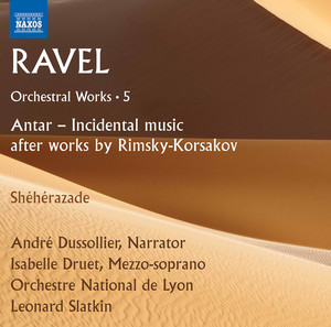 Écouter "Antar (After N. Rimsky-Korsakov): No. 7, Allegretto" de Maurice Ravel