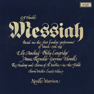 Écouter "Messiah, HWV 56, Pt. 2: No. 44, Chorus. Hallelujah, for the Lord God Omnipotent Reigneth" de George Frideric Handel