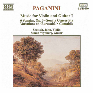 Écouter "Sonata for Violin and Guitar in A Major, Op. 3, No. 5, MS 27: I. Adagio amoroso" de Niccolò Paganini