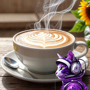 love coffee time artwork