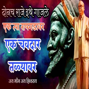 दोनच राजे इथे गाजले - DONACH RAJE ITHE GAJLE - एक त्या रायगडावर एक चवदार ताळ्यावर - शिव भीम गीत (Shiv Bhim Geet) artwork