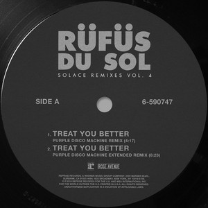 Écouter "Treat You Better - Purple Disco Machine Remix" de Purple Disco Machine