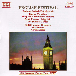 Écouter "Pomp and Circumstance, Op. 39: Pomp and Circumstance Marches, No. 1: Allegro con molto" de Edward Elgar