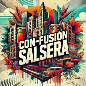 Portada oficial de Con-Fusión Salsera