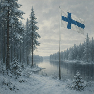 Kuusen alla sininen maa — kansikuva