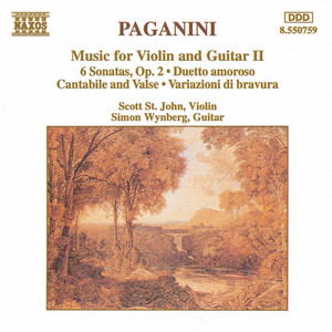 Écouter "Sonata for Violin and Guitar in A Minor, Op. 2, No. 6, MS 26: Tempo di Walzer" de Niccolò Paganini