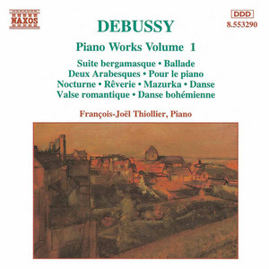 Écouter "2 Arabesques, L. 66: No. 1 in E Major" de Claude Debussy