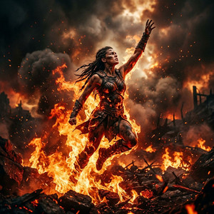 Rise Through The Fire artwork