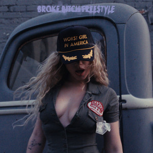 Cover artwork for BROKE BITCH FREE$TYLE by Slayyyter