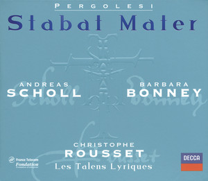 Écouter "Stabat Mater: 3. O quam tristis" de Giovanni Battista Pergolesi