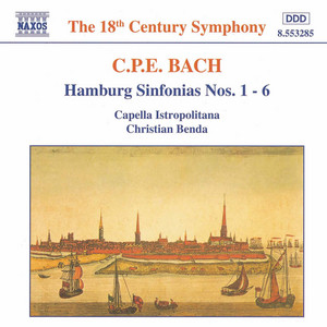 Écouter "Sinfonia in B-Flat Major, Wq. 182/2, H. 658*: I. Allegro di molto" de Carl Philipp Emanuel Bach