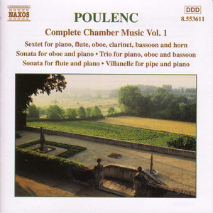 Écouter "Trio for Oboe, Bassoon and Piano, FP 43: II. Andante: Andante con moto" de Francis Poulenc