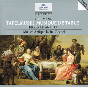 Écouter "Tafelmusik, Pt. 1, Flute Sonata in B Minor, TWV 41:h4: IV. Allegro" de Georg Philipp Telemann