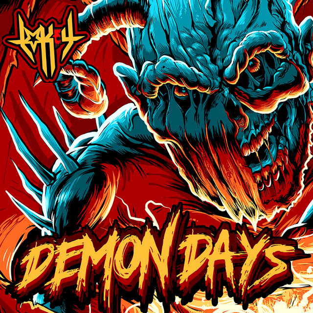 Demon Days album cover art