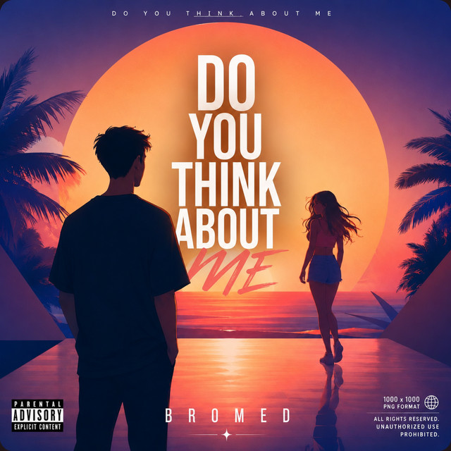 Do You Think About Me, official cover artwork by BROMED