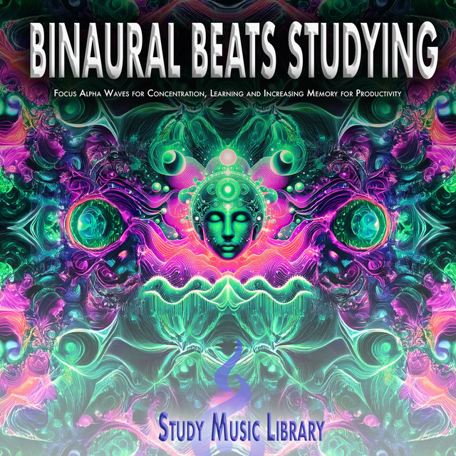 Binaural Beats Studying album cover