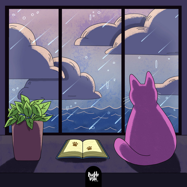 Reading During a Thunder Storm cover
