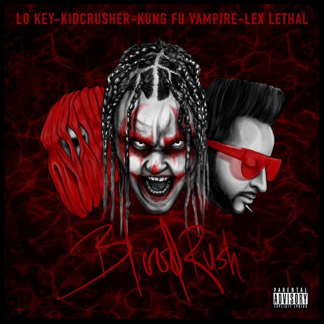 Blood Rush album cover art