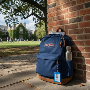 jansport backpack with lunchbox Big Break Lunch Bag Pineapple Charlie Backpack Tropical Color:A42-CHOICEDDC_DP-8 collection_Summer Favorites An adjustable shoulder strap