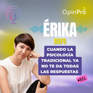 Portada del episodio de podcast sobre diseño humano con Erika Rufo