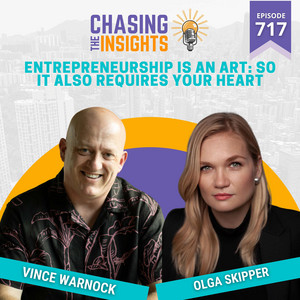 Cover: Entrepreneurship is an art — so it also requires your heart
