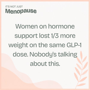 glp-1 and hrt for perimenopause women, hormones can be the deciding factor on how well GLP-1s work. It turns out plus GLP-1s might be the answer. A patient came to see me in her mid-40s The Case for Combining HRT