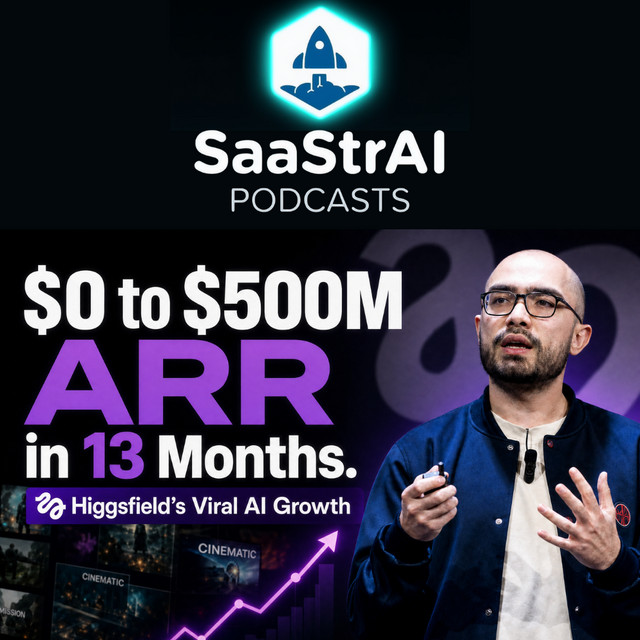 SaaStr 867: $0 to $500M ARR in 13 Months. Inside Higgsfield'..