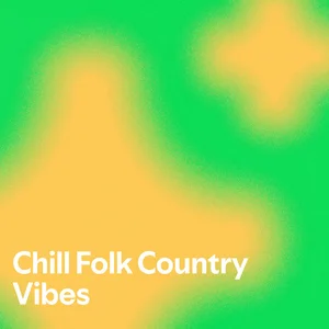 Chill Folk Country Vibes Spotify playlist cover art