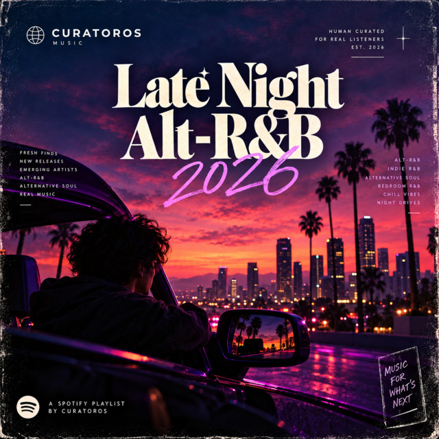 Late Night Alt-R&B playlist cover