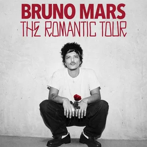 UPDATED* BRUNO MARS SETLIST: The Romantic Tour 2026 playlist cover
