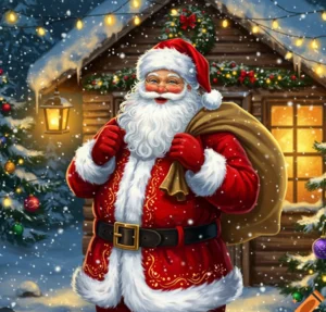 santas Christmas Party Christmas playlist cover