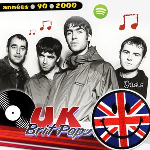 Brit☆Pop ♪♬ 🔹90s/2000s Années 2000 playlist cover