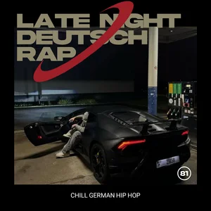 late night deutschrap Spotify playlist cover art