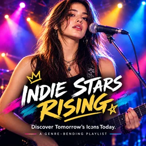 INDIE STARS RISING:  Disc Synthwave Playlist Submission
