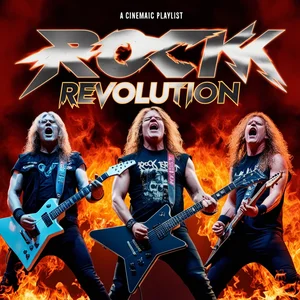 Rock Revolution Spotify playlist cover art
