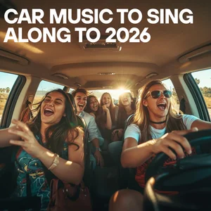Car Music to Sing Along To 2026 Spotify playlist cover art
