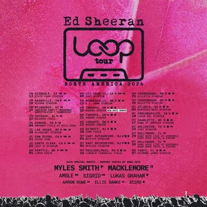 Ed Sheeran - The LOOP 2026 Tour Setlist