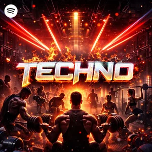 Hard Techno Gym 💪2026 Spotify playlist cover art