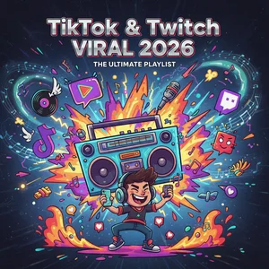 TikTok & Twitch Viral 2026 Spotify playlist cover art