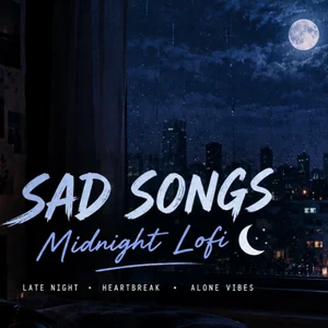 SAD SONGS ,MIDNIGHT LOFI✨ - Late Night, Heartbreak & Alone Vibes artwork