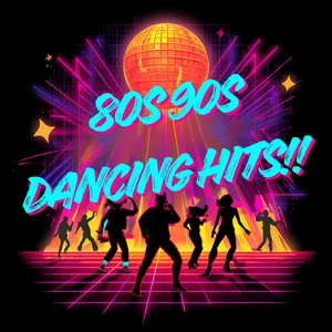80s 90s  100% DANCING HITS!! Spotify playlist cover art