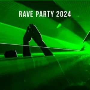 Rave Party 2024 Spotify playlist cover art